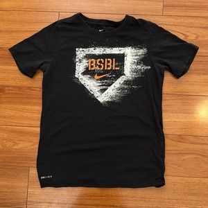Boys Nike Dri-Fit baseball tee